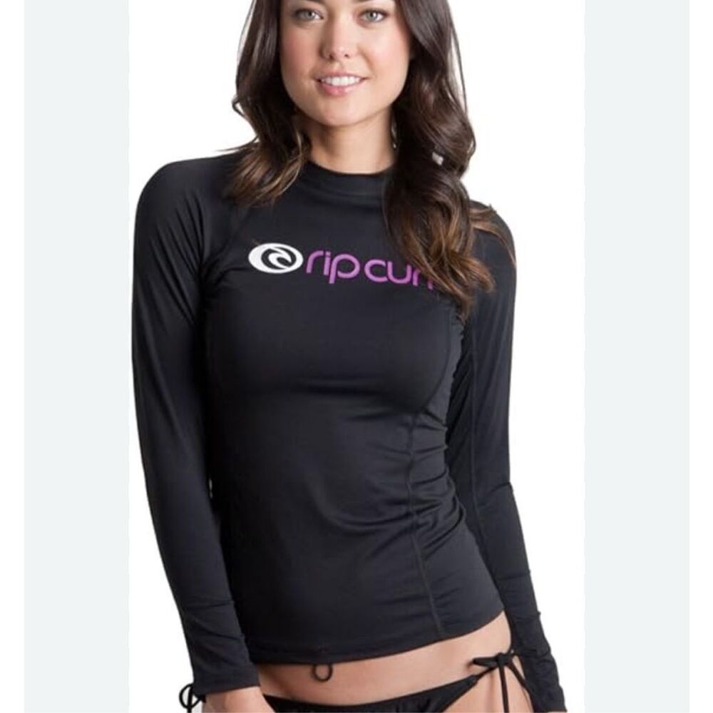 Rip Curl Girls Long Sleeve Rash Guard Size 14(XL)